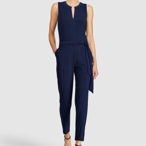 Lauren Ralph Lauren women's navy blue jumpsuit